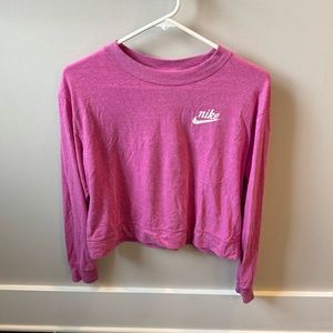 Pink Nike long sleeve